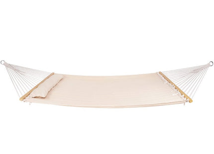 Hangmat | Extra Stevig | Inclusief Kussen | Beige | 200 x 140 cm