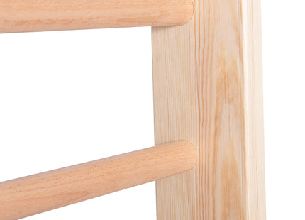 Klimrek | Wandrek | Gymnastiekladder | Revalidatie Ladder | Hout | 1,95 m