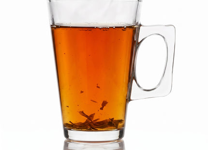 Koffie- en theeglazen Set van 6 - Latte en ijsdesserts -  Handvat - 225 ML