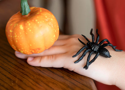 Decoratieve Pompoen - Decoratie - Halloween - Oranje - 8,5 cm
