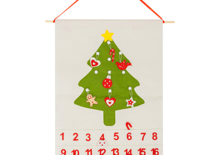 Adventskalender | 24 lades | Vilt | Kerstboom
