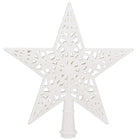 Kerstboom Piek | GlitterSter | 21 cm | Zilver