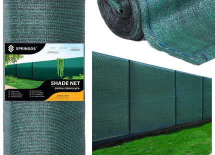Zichtbreeknet | Rol 1,7 x 25 m | 95 % Schaduw | 185g/m2 | Groen