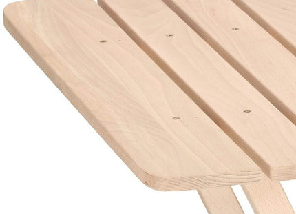 Tuinset | Tuintafel | Tuinstoelen | 3-delig | Opvouwbaar | Naturel