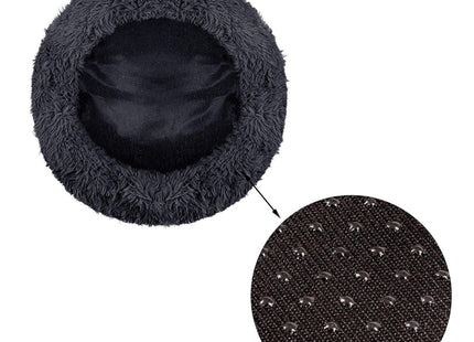 Hondenmand Donut | 70 cm | Zwart
