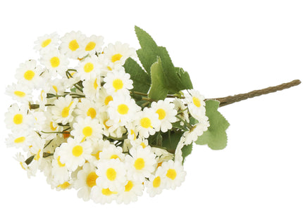 Kunstboeket - Sierboeket - Decoratief - 5 Takken - Decoratief - 75 Bloemen - 33.5 cm