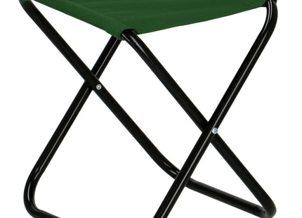 Campingkrukje | Opvouwbaar | Groen/Zwart