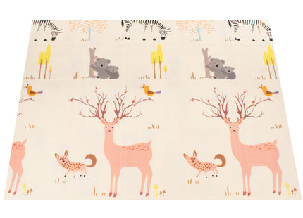 Speelmat | Speelkleed Foam | Opvouwbaar | Voertuigen | Dieren | Alfabet | Cijfers | 150 x 200 cm