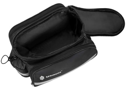 Fietstas - Bagagedrager - Polyester - Polyurethaan - 8 L - Zwart