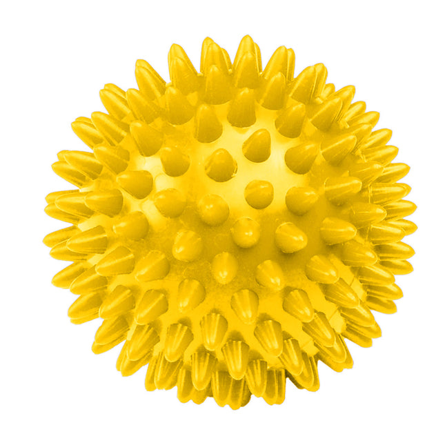 Massage Bal | Triggerpoint Bal | Massage | Massage Accessoires | Geel | 8,5 cm