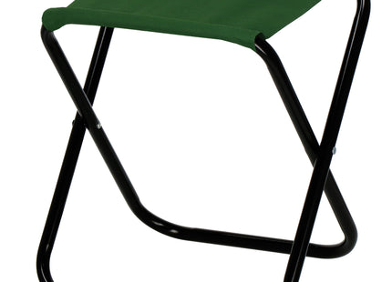 Campingkrukje | Opvouwbaar | Groen/Zwart