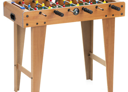Voetbaltafel - Tafelvoetbal - Tafelvoetbalspel - 2 Ballen - Scoreteller - Hout - 69x61x35 cm -