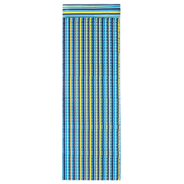 Strandmatras - Opvouwbaar - Kussen - Strepen - 180 X 60 CM - Kleurrijk