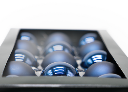 Kerstballen Glas | 30 Stuks | Mix | Glas | Mat | Glans | Donkerblauw