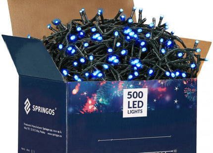 Kerstverlichting | 25 m | 500 LED | Blauw