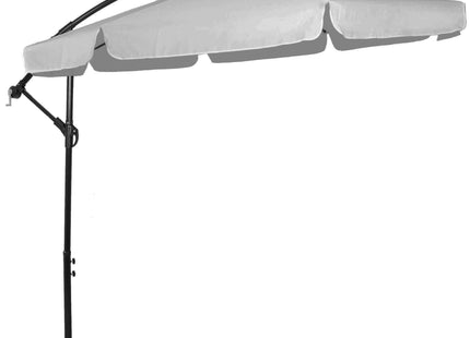 Parasol | Parasols | Kantelbaar | Met Ventilatie | Lichtgrijs | 290 cm