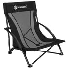 Campingstoel | Visstoel | Opvouwbaar | Waterdicht | Zwart