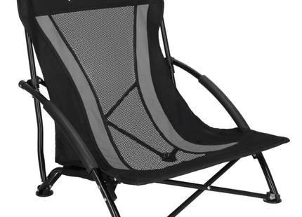 Campingstoel | Visstoel | Opvouwbaar | Zwart