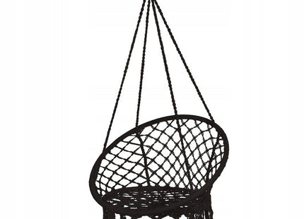 Hangstoel | Binnen & Buiten | Belastbaar tot 150 kg | 120 x 79 cm | Zwart