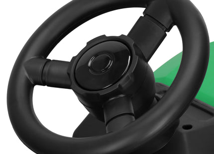 Elektrische Tractor - Elektrische Trekker - 12 V Accu -  Aanhanger - Trailer -  Aangedreven - Afstandsbediening - Kunststof - Metaal - Zwart - Groen