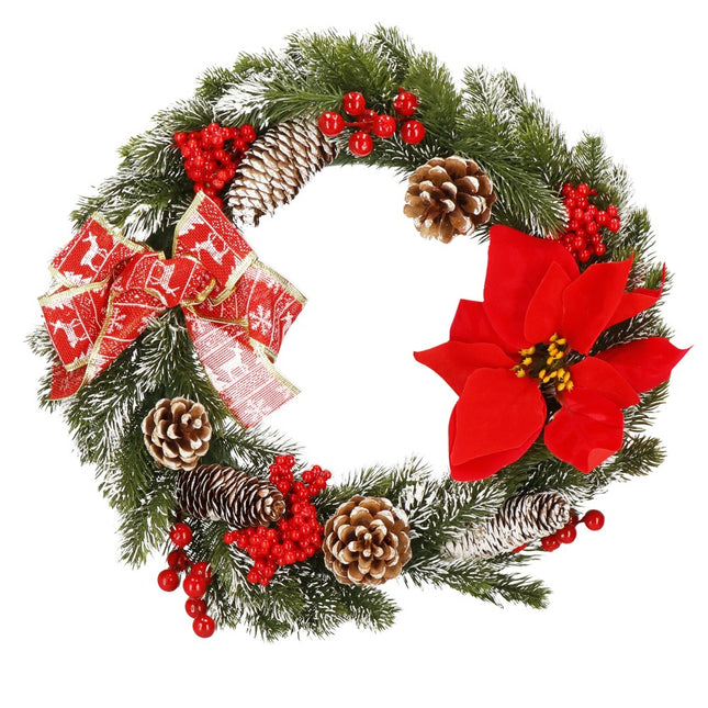 Kerstkrans | Kerst Decoratie | 40 cm