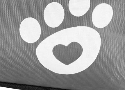 Hondenmand | Kattenmand | Polyester | 58x 47x 14,5 cm | Bruin/Grijs | Maat M