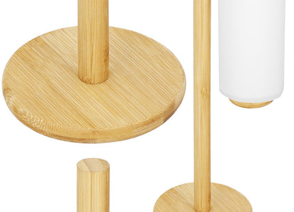Keukenrolhouder | Keukenrol | 33 cm | Naturel