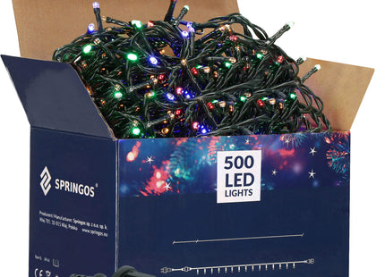 Kerstboomverlichting | Met 500 LED Lampjes | 30 M | Multicolor