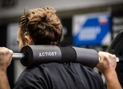 Barbell Pad | Halterhoes | 1 Stuk | Zwart |  EVA-schuim
