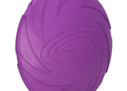 Frisbee Voor Honden - Schijf  - Voerbak - 2 in 1 - Rubber - Paars - 18 Cm