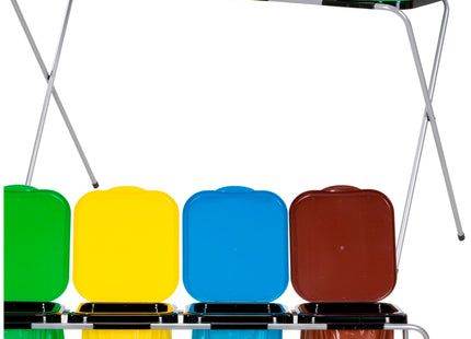 Vuilniszakkenhouder - Frame voor Afvalzakken - Standaard - 4 delen - Meerkleurig - 30 Kg