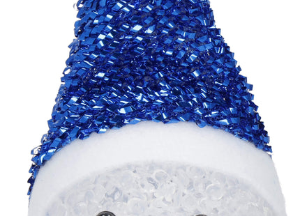 Kerstversiering | Kerstdecoratie Voor Binnen | Kersthanger | Sneeuwpop | Lichtgevend | Blauw