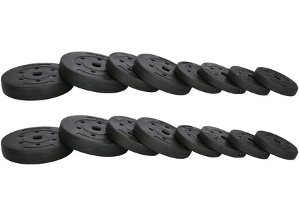 Dumbbell Set | 40 kg | Zwart/Rood