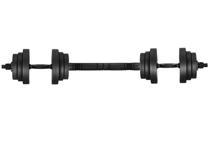 Dumbellset - 6 in 1 Kettlebell Pro Set - 30 KG - Halter Verlengstuk - Verstelbaar - Complete Set - Thuis Sporten - Zwart