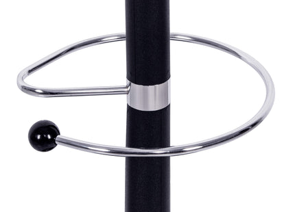 Staande Kapstok | Metaal | Kunststof | 14 Haken | Garderobe Kapstok | Zwart | 174 cm