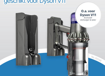 SQOON® Wandhouder Geschikt voor Dyson V11 – Vervangt 970011-02 – Voor Laadstation