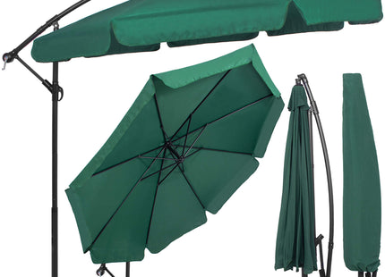 Parasol | Parasols | Kantelbaar | Met Ventilatie | Groen | 350 cm