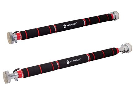 Pull Up Bar - Optrekstang - Staal - Zilver - 60-100 CM - 300KG