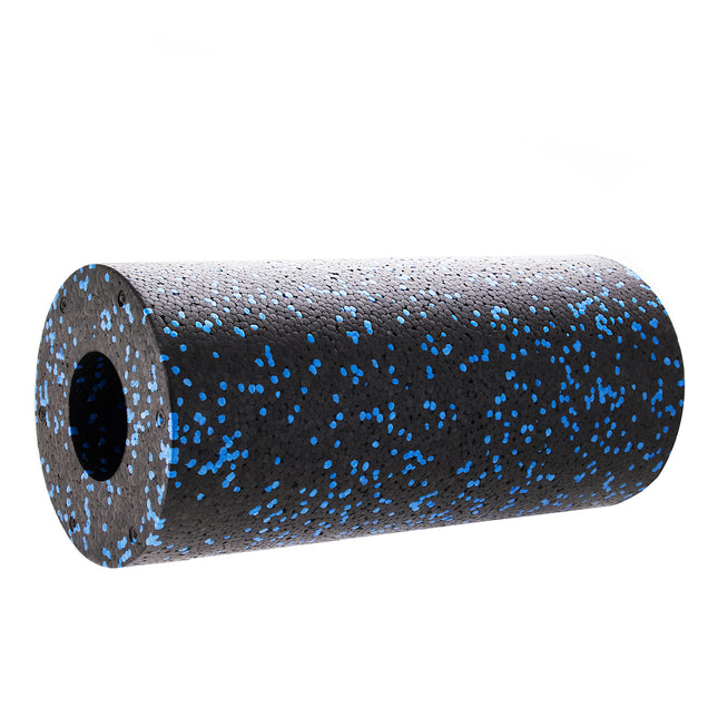 Foam Roller | Hard Hardheid | 30 cm | Zwart/Blauw