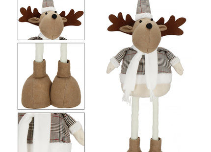 Kerst Rendier | 1 Stuk | Verstelbaar In Hoogte | 50 -67 cm