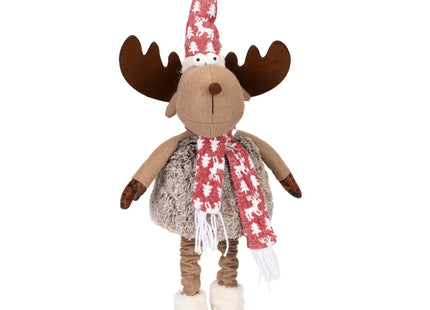 Kerst Rendier | 1 Stuk | Verstelbaar In Hoogte | 54 -70 cm