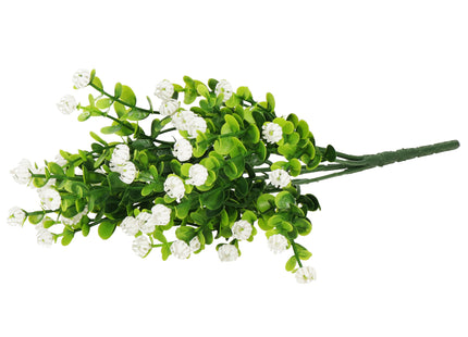 Kunstplant - Kunstbladeren- Sierboeket - Takken - Bloesem  - 33 cm