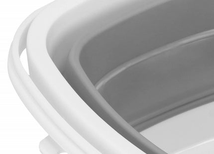 Emmer | Opvouwbare Emmer | 3L | Grijs/Wit