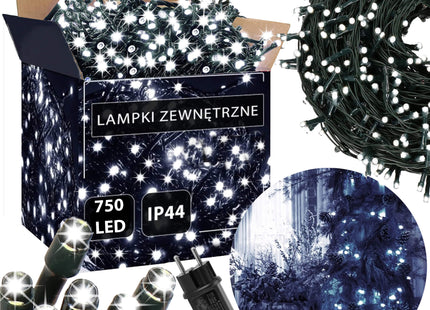 Kerstverlichting | 37,5 m | 750 LED | Koel Wit