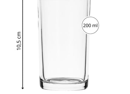 Drinkglazen Set van 12  - 200 ML