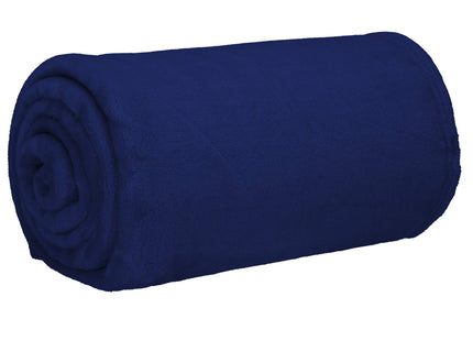 Plaid | Sprei | Deken | 150 x 200 cm | Marineblauw
