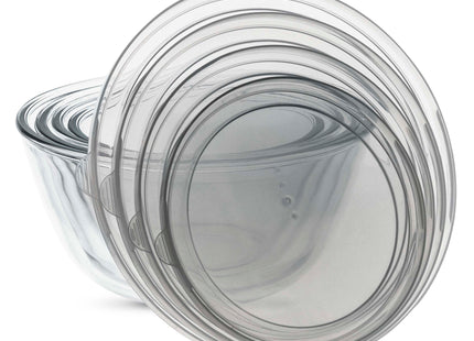 Vershoudbakjes - Vershoudscontainers - Voedselopbergcontainers - 4 stuks - Glas - Transparant