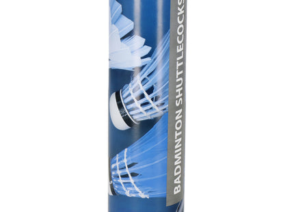 Badminton Shuttles - 6 Stuks - Badminton - Professioneel - Kunststof - Wit