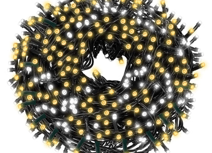 Kerstverlichting | 27,5 m | 500 LED | Warm Wit + Koud Witte Flits