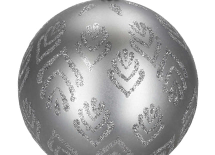 Kerstballen | 12 Stuks | 11 cm | Zilver